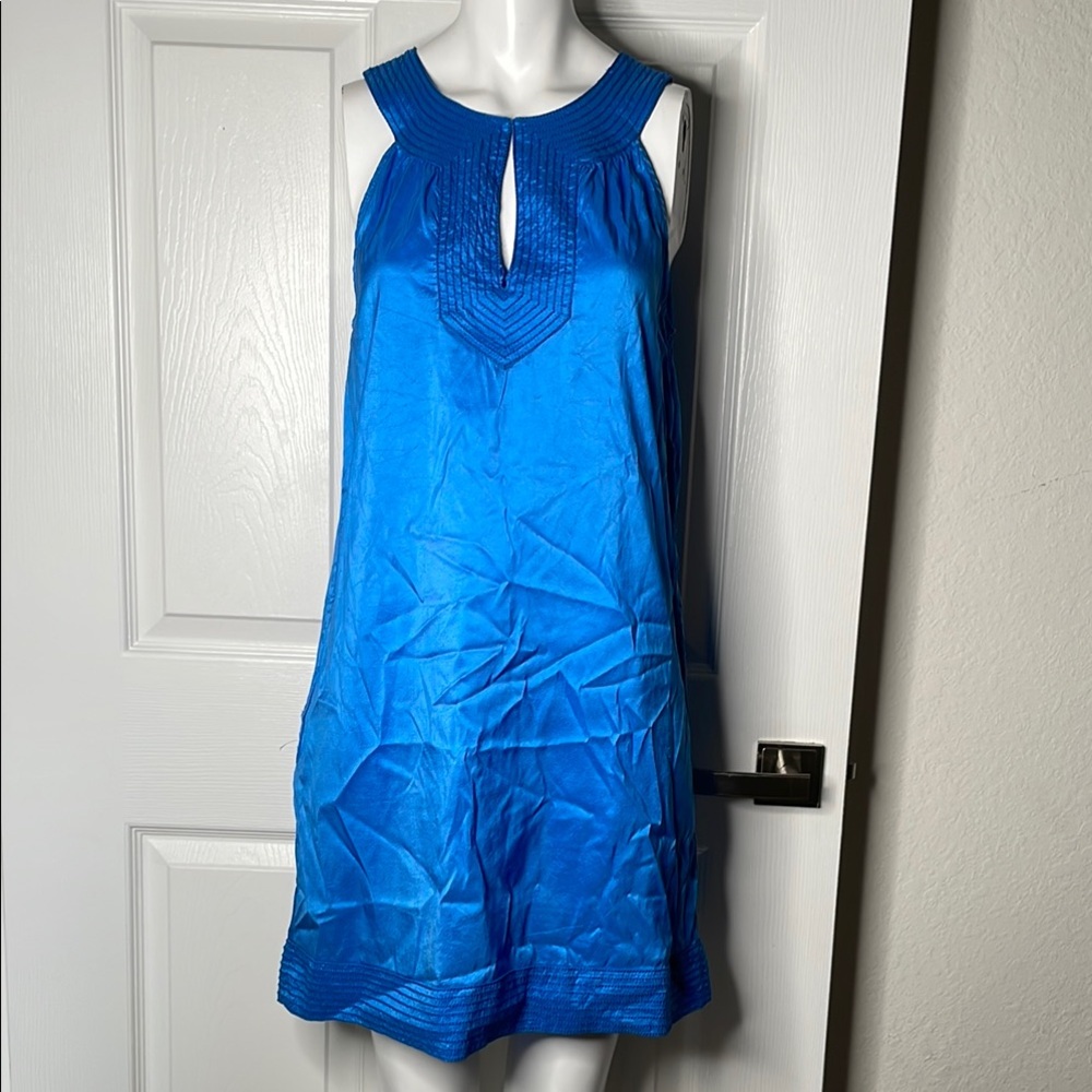 Calypso St. Barth 100% silk tank dress with pockets